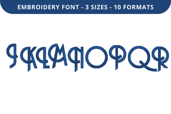 Anders Font J to R: The Embroidery Font That Brings Personalization to Life