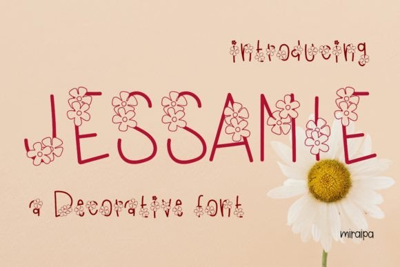 Jessamie: A Delightful Decorative Font